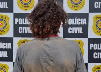 Suspeito de matar mulher é preso pela PC. (Foto: Divulgação / PC)