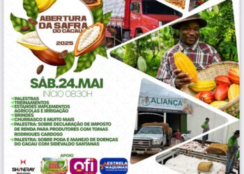 Evento “Abertura da Safra do Cacau 2025” promete movimentar a região do Assurini neste sábado (24/5)