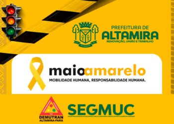 Prefeitura realiza caminhada alusiva a campanha ‘Maio Amarelo’