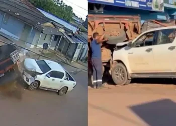 As causas do acidente serão investigadas pelas autoridades competentes. (Reprodução das Redes Sociais