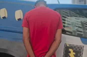 Paraense detido suspeito de se passar por falso policial militar em Goiás. (Reprodução / CPMGO)