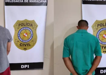 A imagem em destaque mostra os suspeitos presos no caso. (Foto: Divulgação | Ascom PCPA)