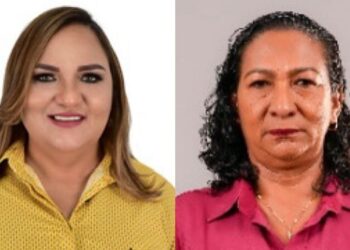 Prefeita de Abaetetuba Francinete Carvalho (PSDB), e vice Edileuza Viegas Muniz — Foto: TRE-PA