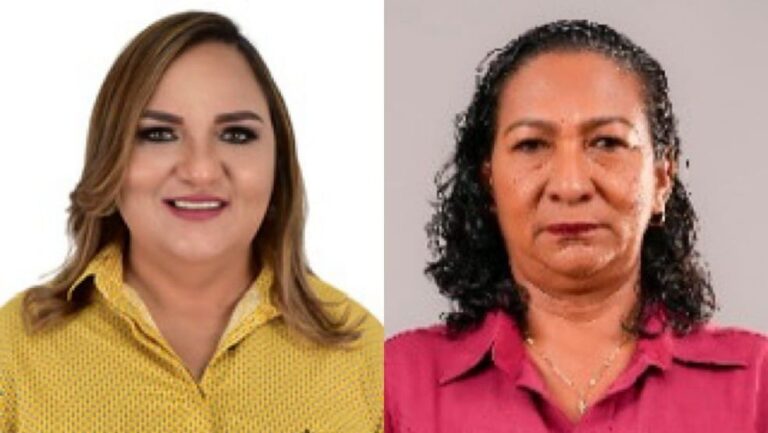 Prefeita de Abaetetuba Francinete Carvalho (PSDB), e vice Edileuza Viegas Muniz — Foto: TRE-PA