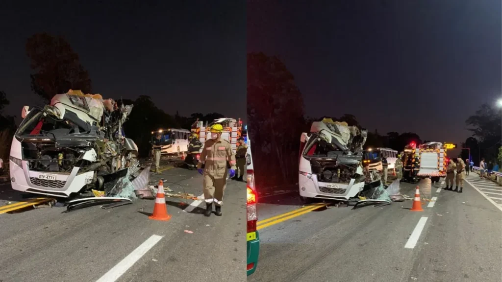 Acidente envolveu ônibus de estudantes da UFPA; eles seguiam para participar de Congresso da UNE