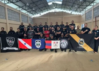 Participaram das formações policiais penais e servidores administrativos do Complexo Penitenciário de Vitória do Xingu