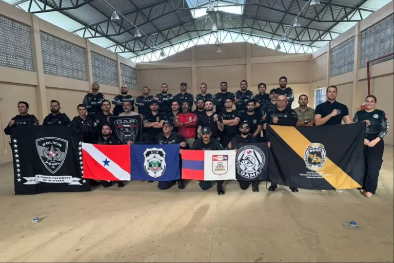Participaram das formações policiais penais e servidores administrativos do Complexo Penitenciário de Vitória do Xingu