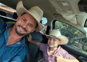 Marcos e o filho - Foto: Redes Sociais