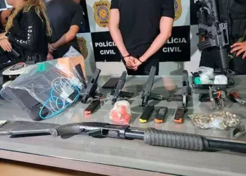 Seis suspeitos são presos em Santarém durante investigação sobre venda de armas furtadas em Uruará. (Foto: O Impacto Santarém)