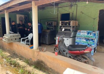 Pacajá: Polícia descobre postes furtados e “gato” de energia em arena esportiva no sudoeste do Pará