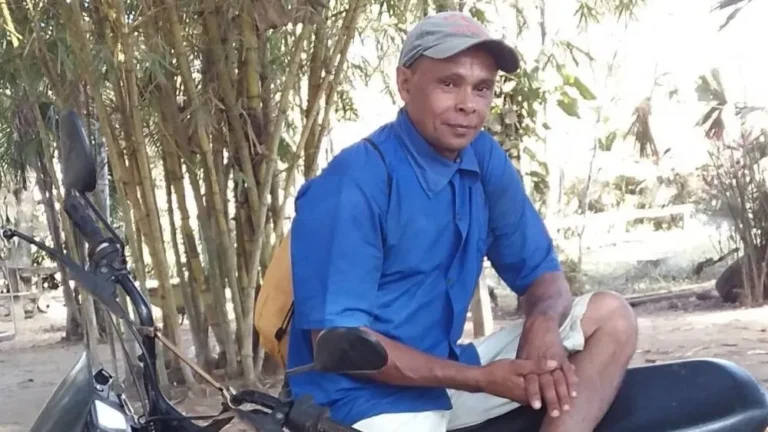 Imagem divulgada pela família do agricultor