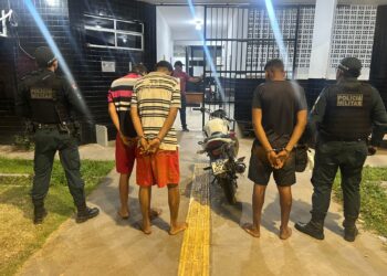 Três homens são presos acusados de roubo armado em Altamira (PA)