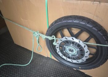 Motos estavam desmontadas. — Foto: SEFA PA