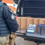 Aparelhos eletrônicos contrabandeados são apreendidos em ônibus no sudeste do Pará