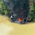 Ibama desmantela estrutura aérea do garimpo ilegal na Floresta dos Angelins Gigantes, no Pará