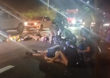 Colisão entre motocicletas deixa um morto e três feridos na BR-230, em Altamira (PA)
