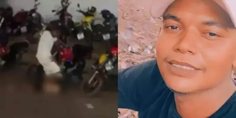 Já está preso o suspeito de ter matado Mateus da Conceição Santos (à direita), em Itaituba (Foto: Plantão 24 Horas News)