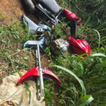 Motocicleta furtada é encontrada desmontada às margens da Rodovia Presidente Médici, em Altamira (PA)