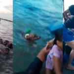 VÍDEO: Família é resgatada após naufrágio de embarcação no Rio Xingu, em Porto de Moz (PA)