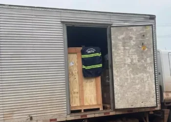 Equipes de fiscalização da Sefa apreenderam bebidas e peças dos carros no sudeste do Pará. (Divulgação / SEFA