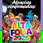Araketu, Viviane Batidão e Banana com Cevada estão confirmados no AltaFolia 2026