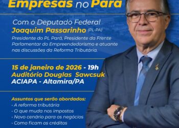 Futuro das empresas e mudanças tributárias são tema de palestra em Altamira