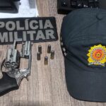 Homem é preso por porte ilegal de arma de fogo durante ronda da PM em Medicilândia