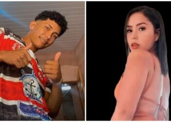 Victor Gabriel e Shayane Araújo morreram no local do acidente — Foto: Reprodução/Redes Sociais