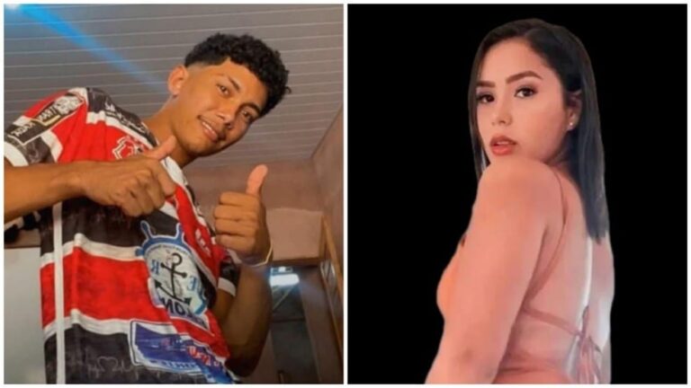 Victor Gabriel e Shayane Araújo morreram no local do acidente — Foto: Reprodução/Redes Sociais