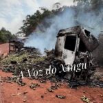 Caminhão pega fogo após colisão com outro veículo na BR-230 entre Medicilândia e Uruará