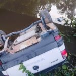 Carro cai de ponte e três pessoas morrem na zona rural de Senador José Porfírio