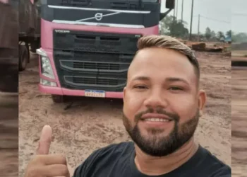 Caminhoneiro é morto a tiros em pátio de posto de combustíveis em Mãe do Rio. (Foto: Redes Sociais)