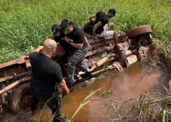 Carro com atletas do fisiculturismo capota durante viagem a trabalho no Pará (Reprodução/Instagram)