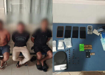 PM prende três homens com arma, drogas e dinheiro falso em Anapu (PA)