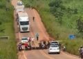 Medicilândia: Acidente com duas motos deixa feridos e provoca protesto na Transamazônica