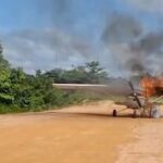 Ibama destrói avião e apreende ouro em operação contra garimpo ilegal entre Pará e Amapá