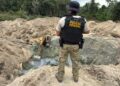 PF investiga menores trabalhando em garimpo ilegal com explosivos no entorno de parque nacional no Pará