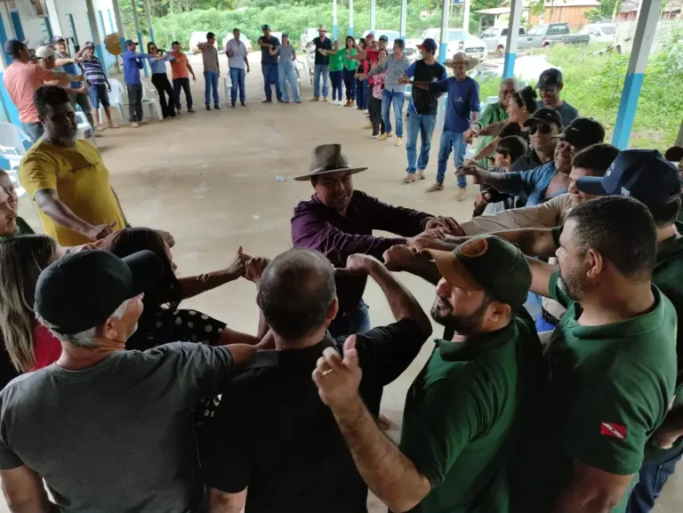 A oficina reuniu produtores na Vila Mocotó. Foto: Agência Pará - Divulgação
