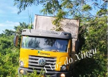 Caminhão dos Correios é alvo de suposto assalto na Transamazônica, em Anapu