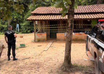 Criança é baleada acidentalmente e homem é preso por posse ilegal de arma no interior do Pará. (Reprodução/ redes sociais)