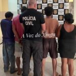 Em Senador José Porfírio, quatro pessoas da mesma família são presas acusadas de estupro coletivo