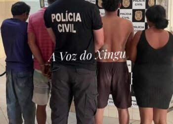 Em Senador José Porfírio, quatro pessoas da mesma família são presas acusadas de estupro coletivo