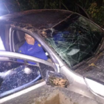 Equipe da Polícia Científica sofre acidente próximo a ponte do Rio Curuá-Una, em Santarém