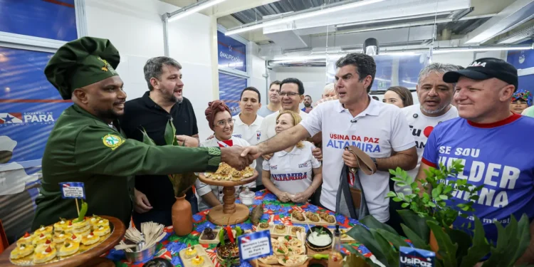 Gastronomia regional ganha destaque na inauguração da Usina da Paz de Altamira com sabores típicos do Xingu