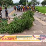 Indígenas bloqueiam acesso ao aeroporto de Altamira em protesto contra mineradora Belo Sun