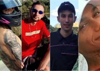 Jovens de MG foram encontrados mortos em SC — Foto: Redes sociais/Arquivo pessoal