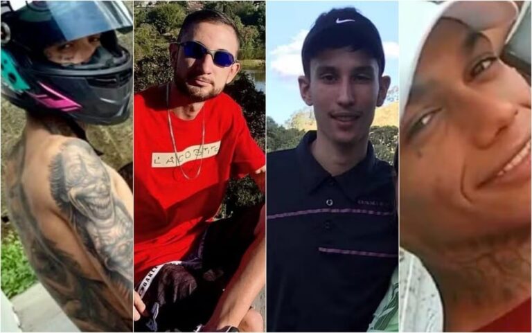 Jovens de MG foram encontrados mortos em SC — Foto: Redes sociais/Arquivo pessoal