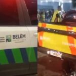 Viatura atinge vendedores ambulantes durante evento de carnaval em Belém