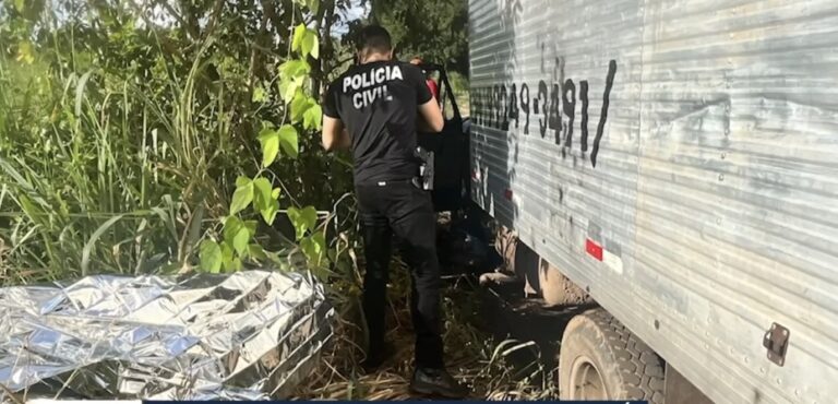 Avô e neta morrem em descarga elétrica com fio em estrada