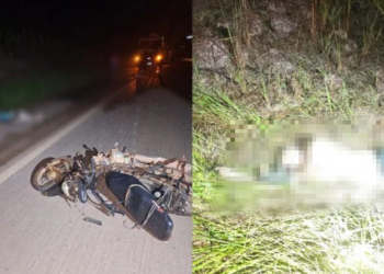 Acidente ocorreu durante a madrugada deste domingo (8); (Foto: Reprodução | Portal Plantão 24 Horas News